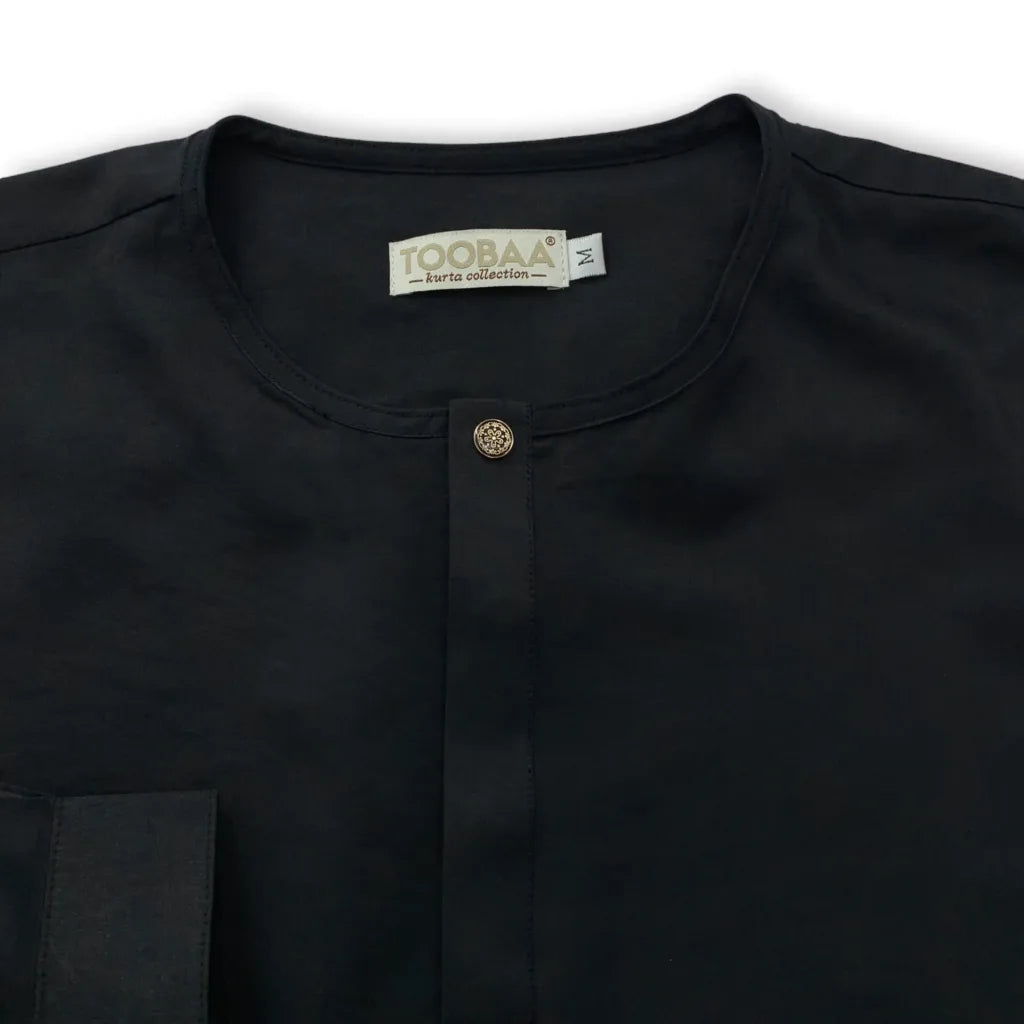 Men's Kurta Zayn - Velvet Black image 2