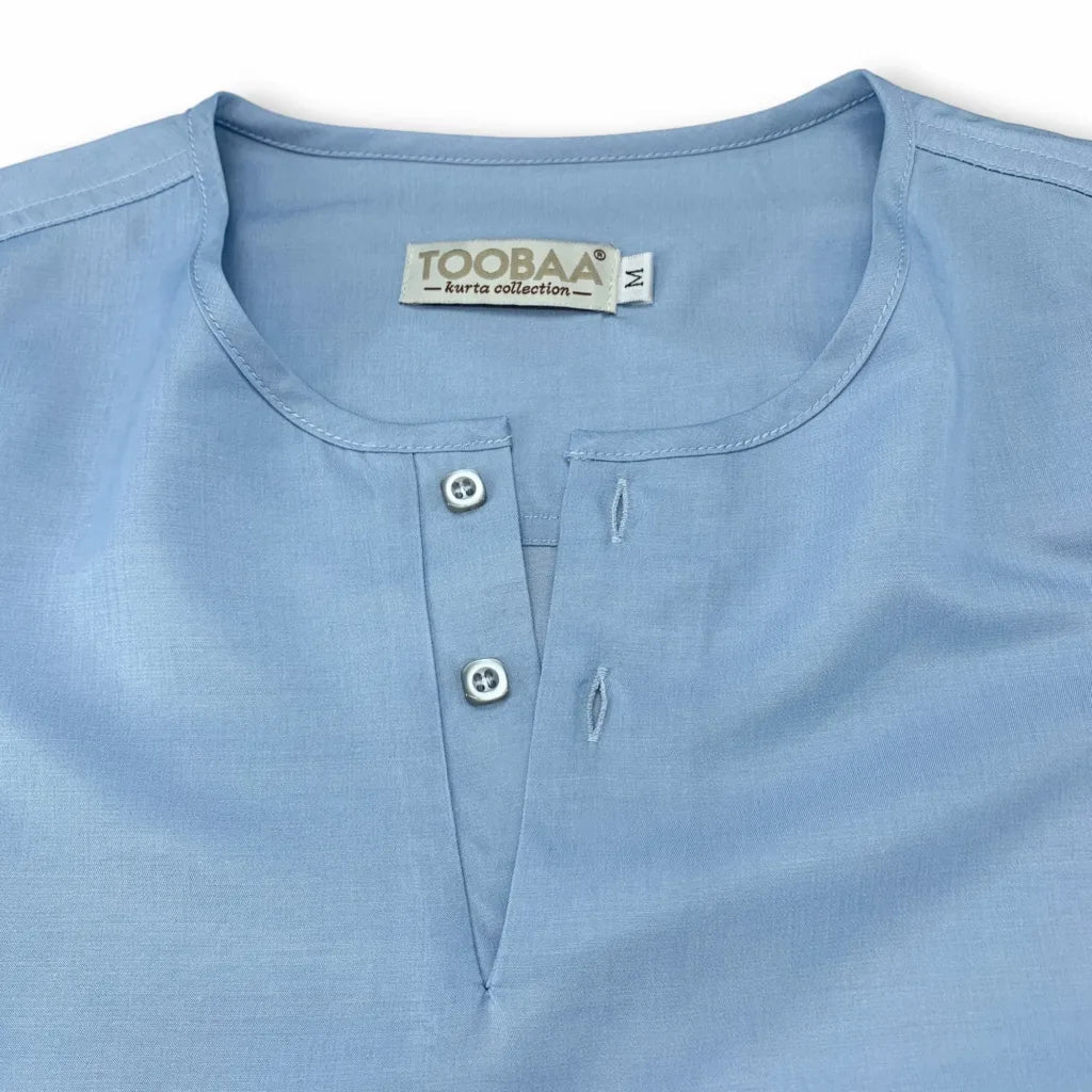 Men's Kurta Amano - Light Blue image 4