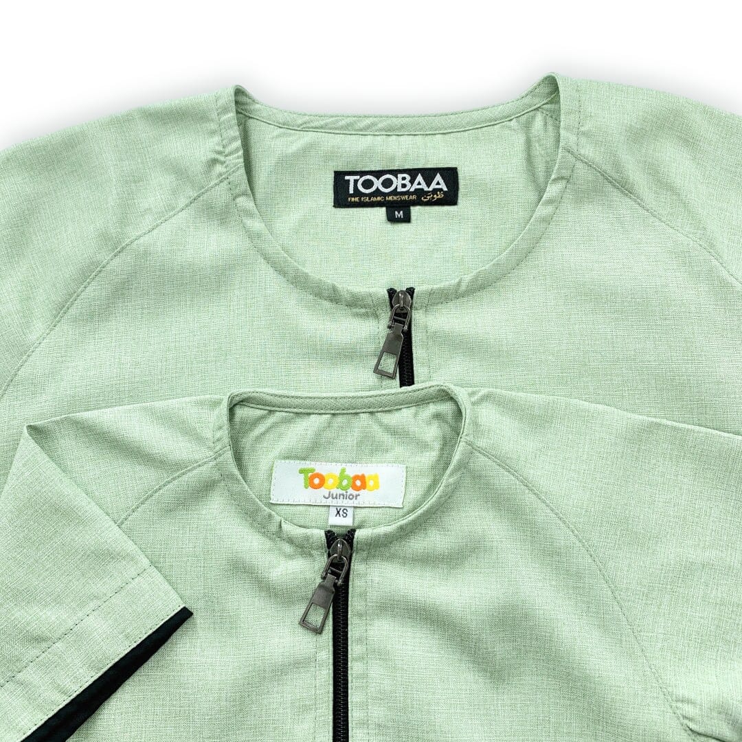 Andis Soft Green - Short Sleeve Jubah image 7