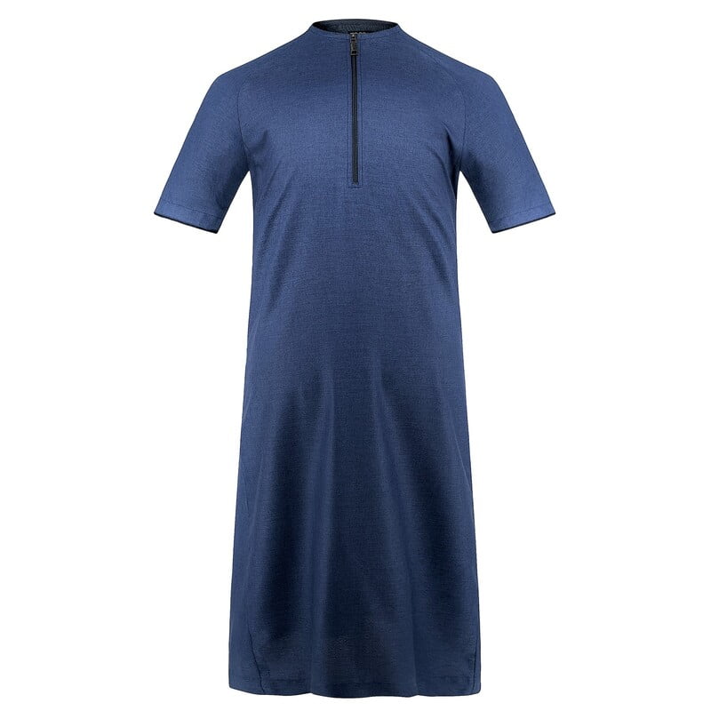 Andis Blue - Short Sleeve Jubah image 0