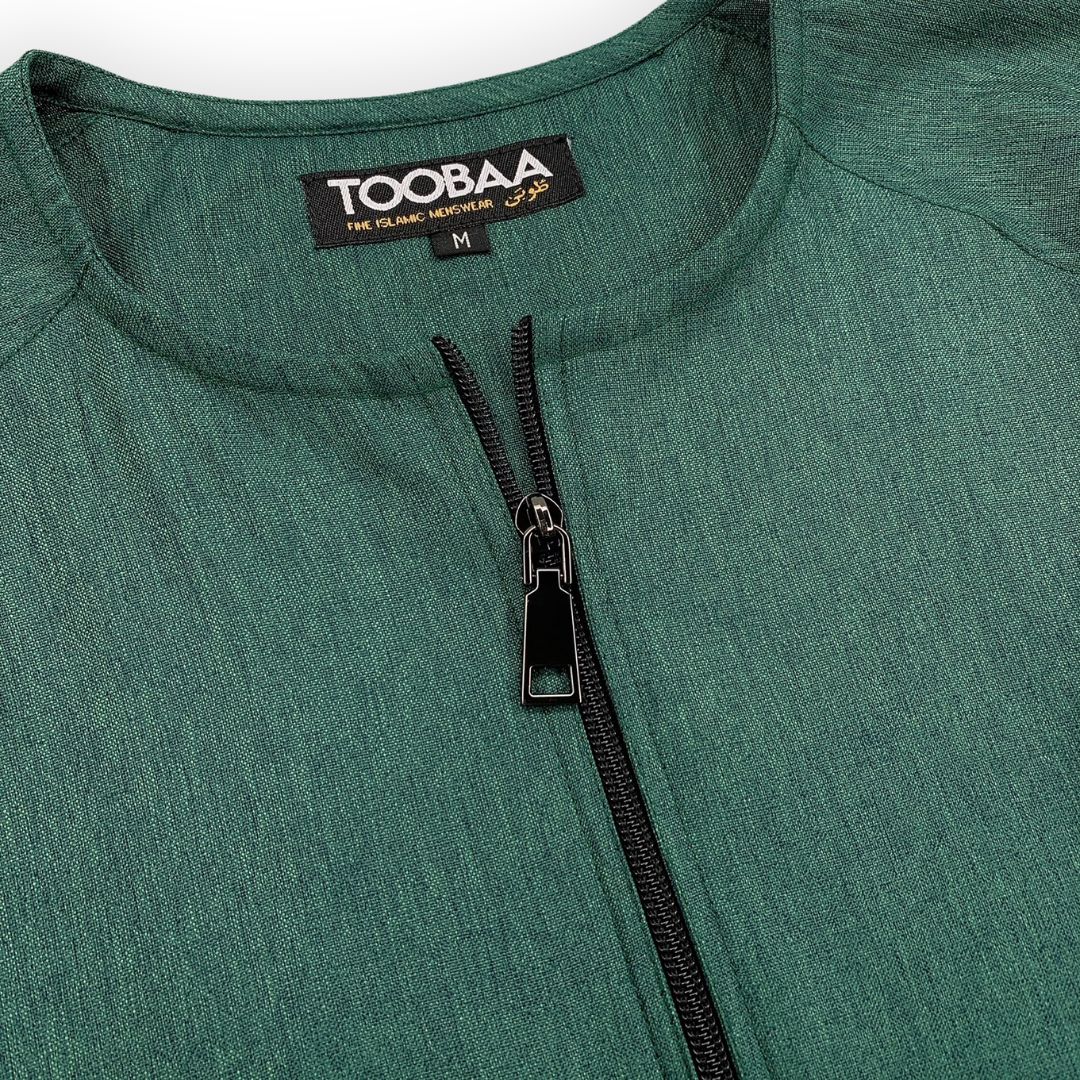 Andis Green - Men's Short Sleeve Jubah - Toobaa