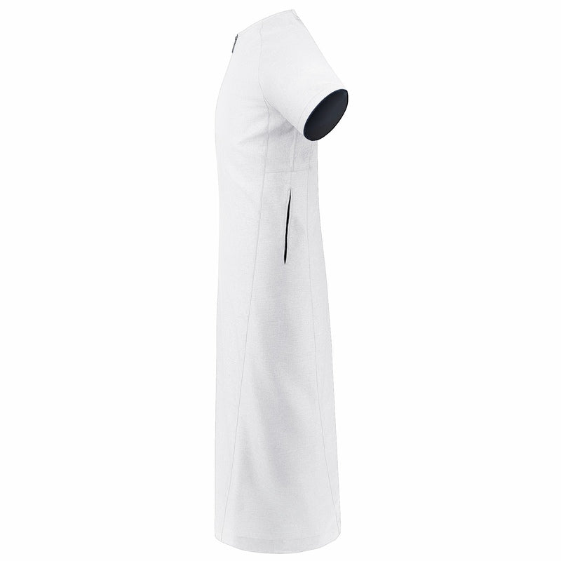 Andis White - Men's Short Sleeve Jubah - Toobaa