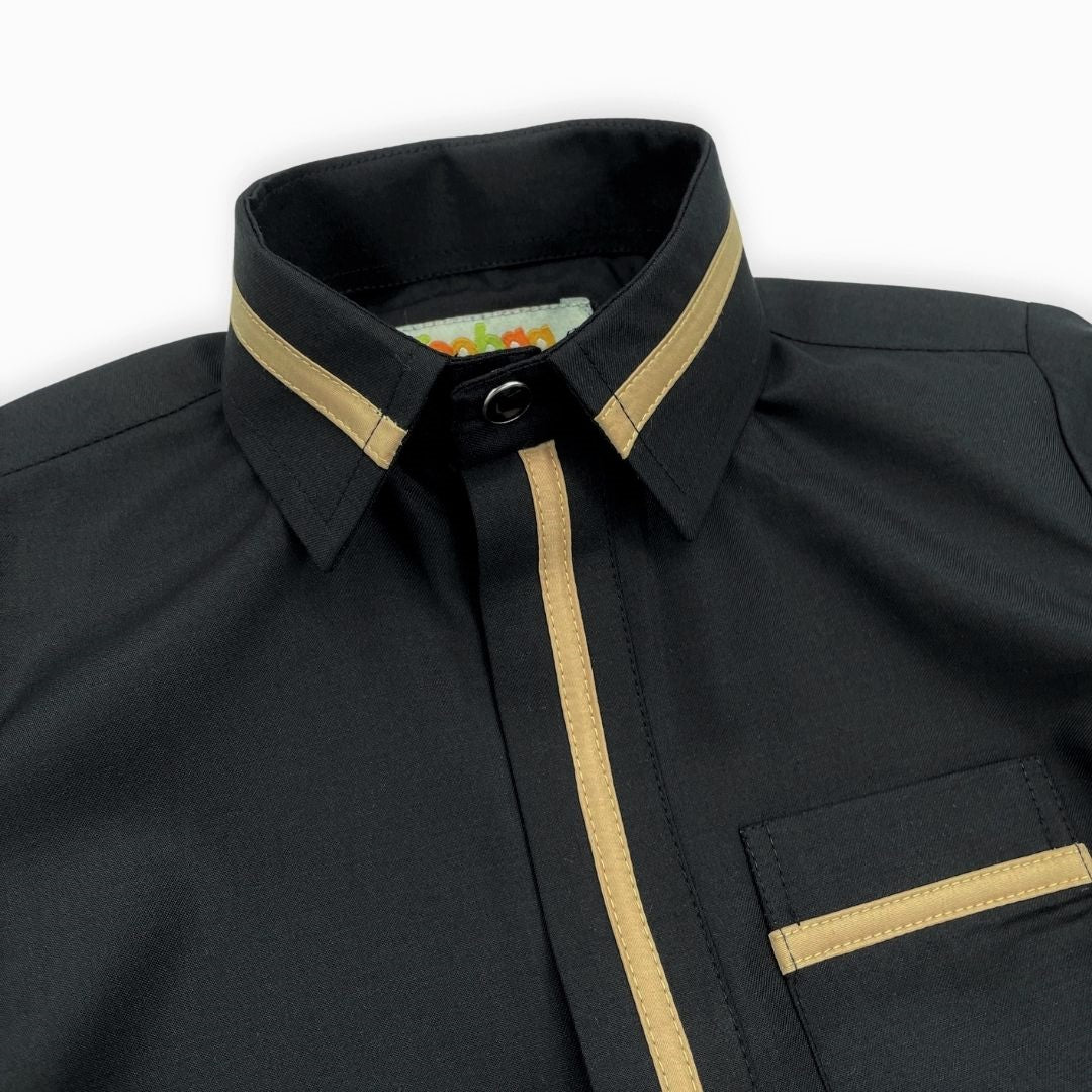 Black Gold Boys Jubah (Exclusive Edition)