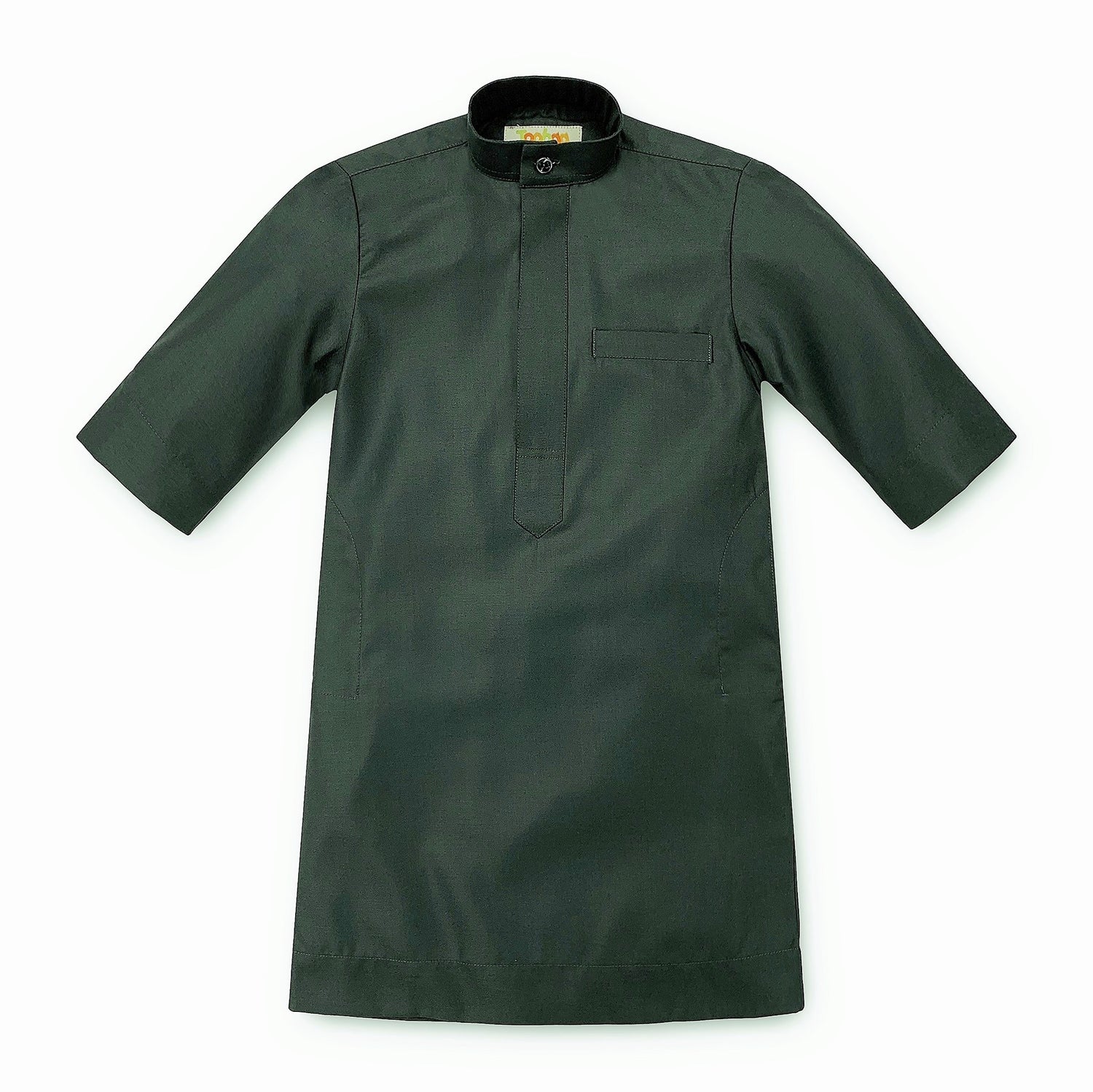 Boys Jubah Duha – Forest Green