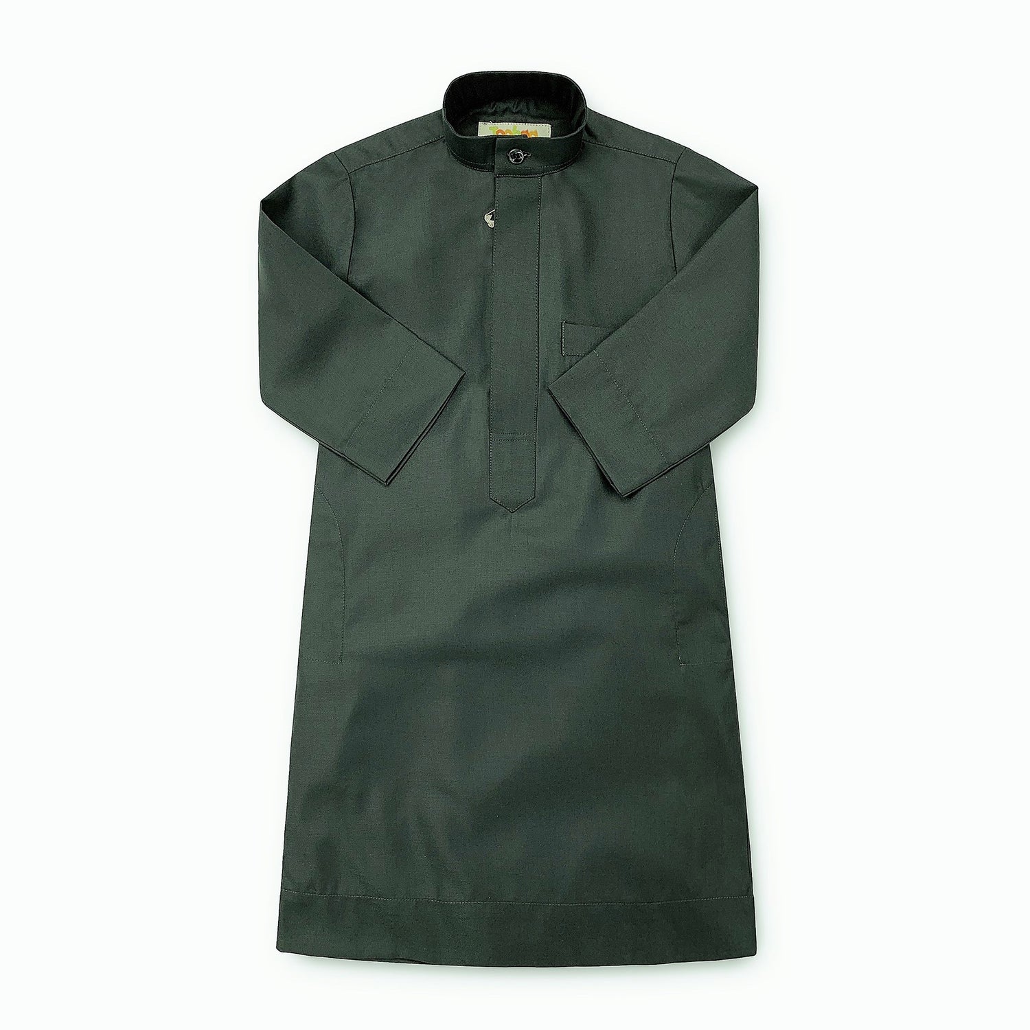 Boys Jubah Duha – Forest Green