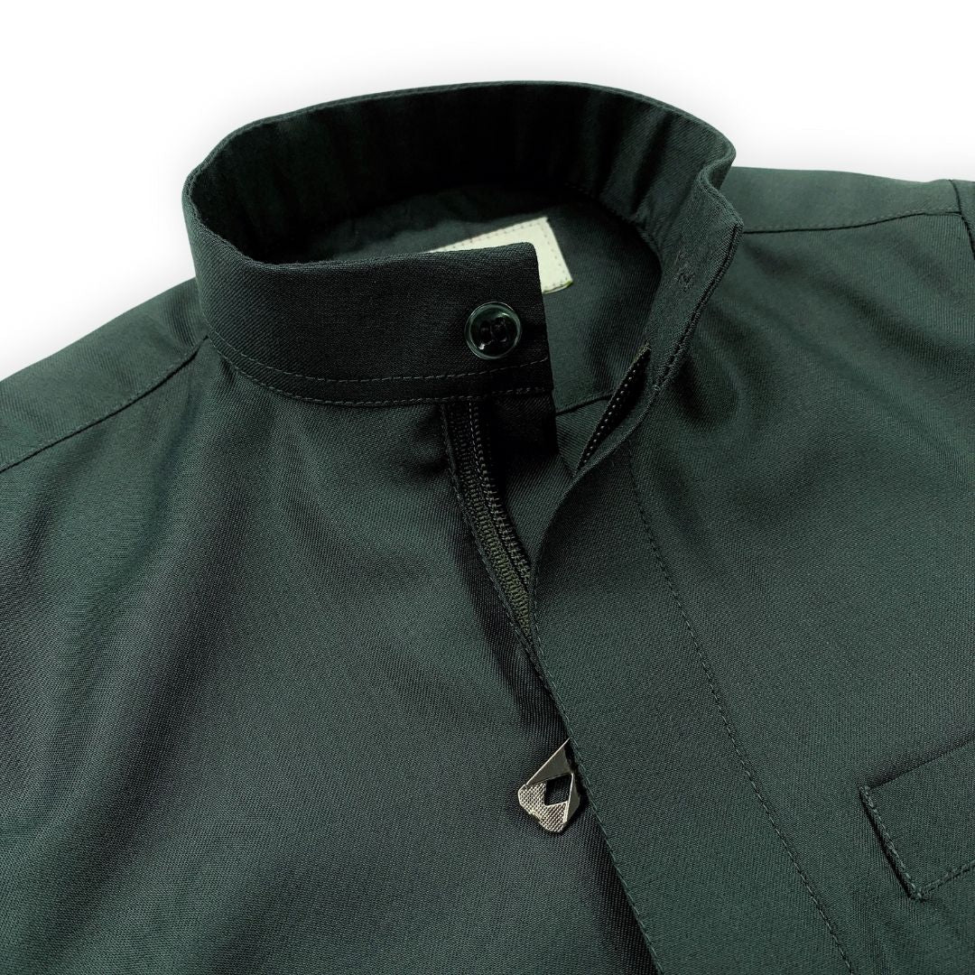 Boys Jubah Duha – Forest Green