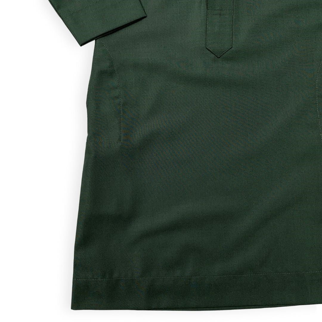 Boys Jubah Duha – Forest Green