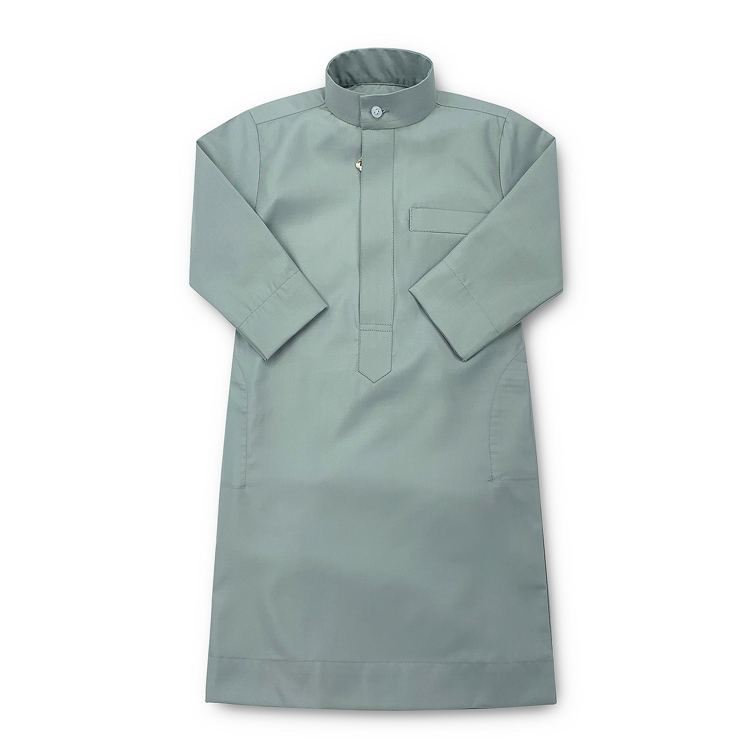 Boys Jubah Duha – Ice Grey