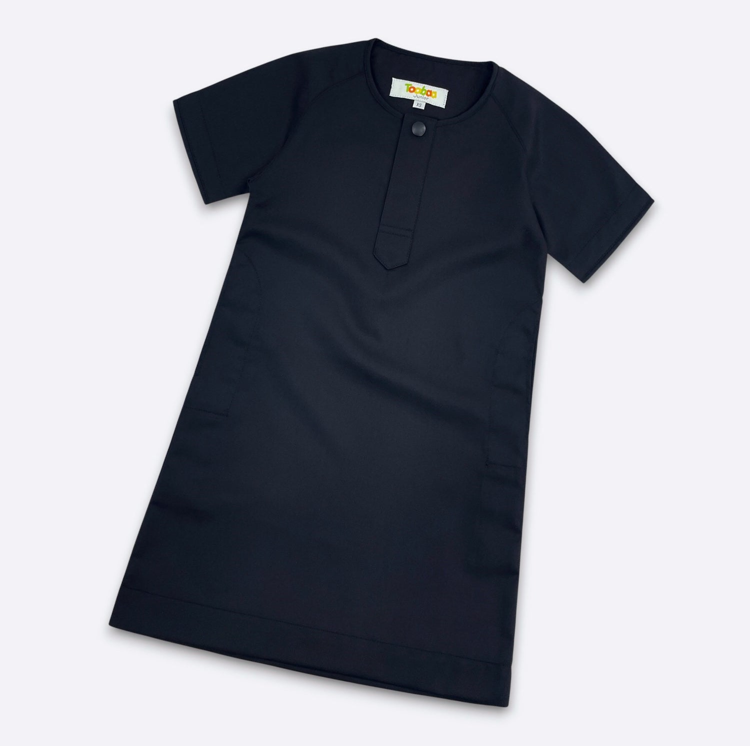 Boys Rais Absolute - All-Black Short Sleeve Jubah