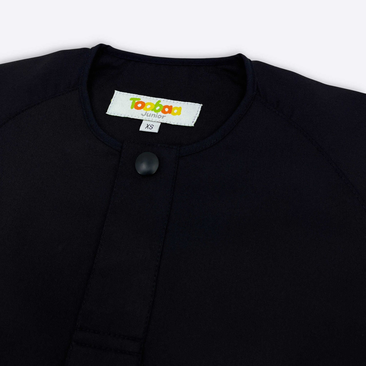 Boys Rais Absolute - All-Black Short Sleeve Jubah