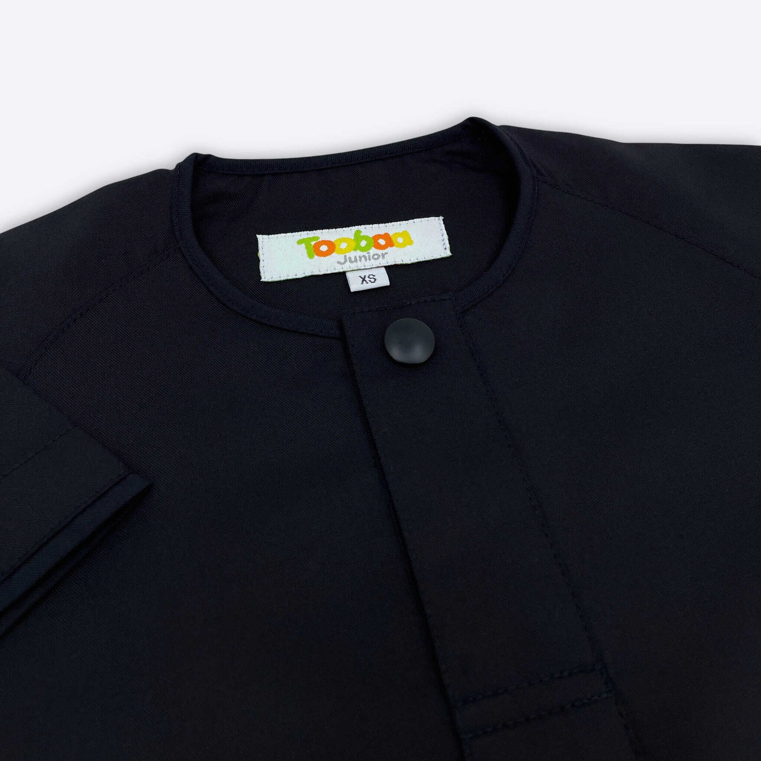Boys Rais Absolute - All-Black Short Sleeve Jubah
