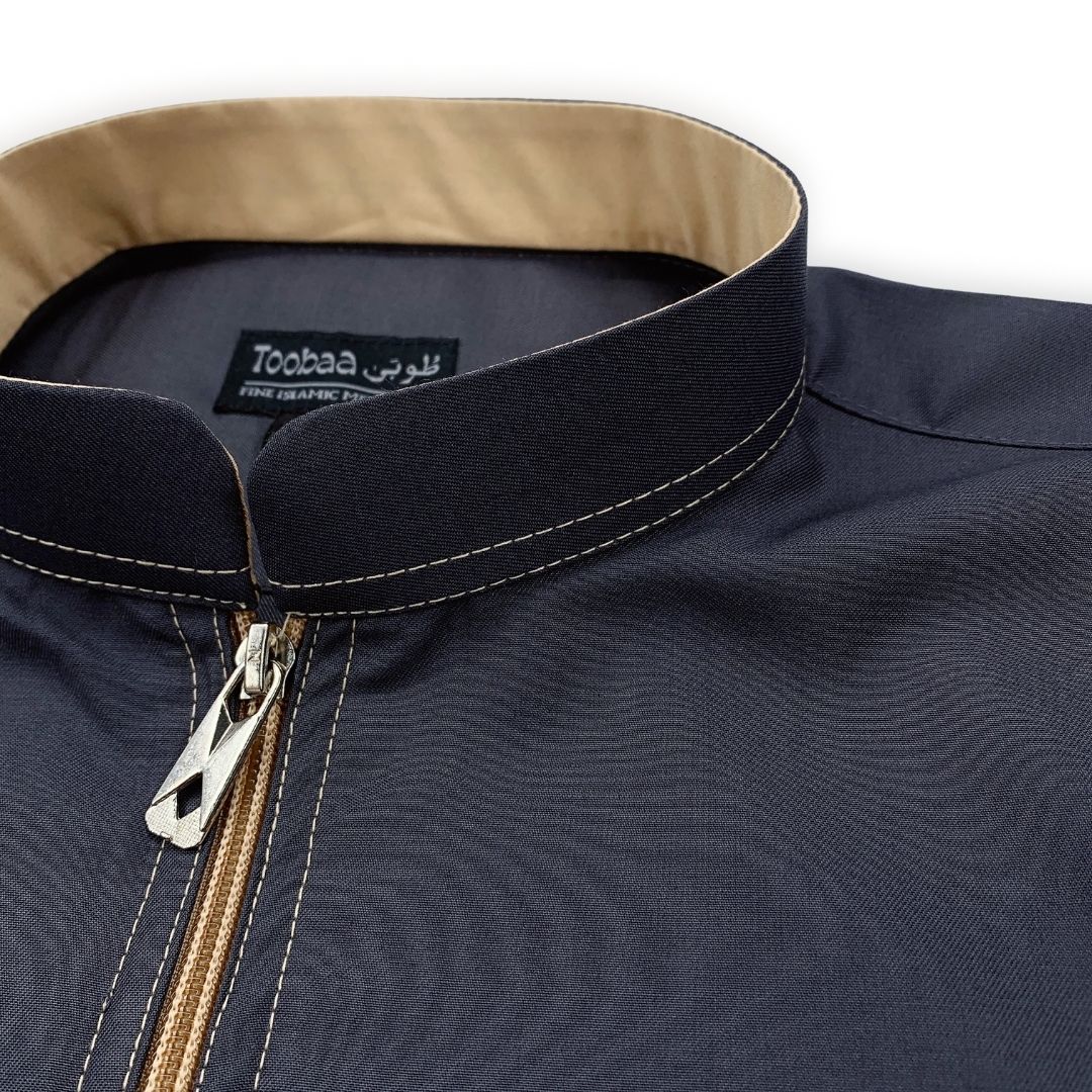 Pro-Linear Space Grey – Men’s Premium Jubah - Toobaa