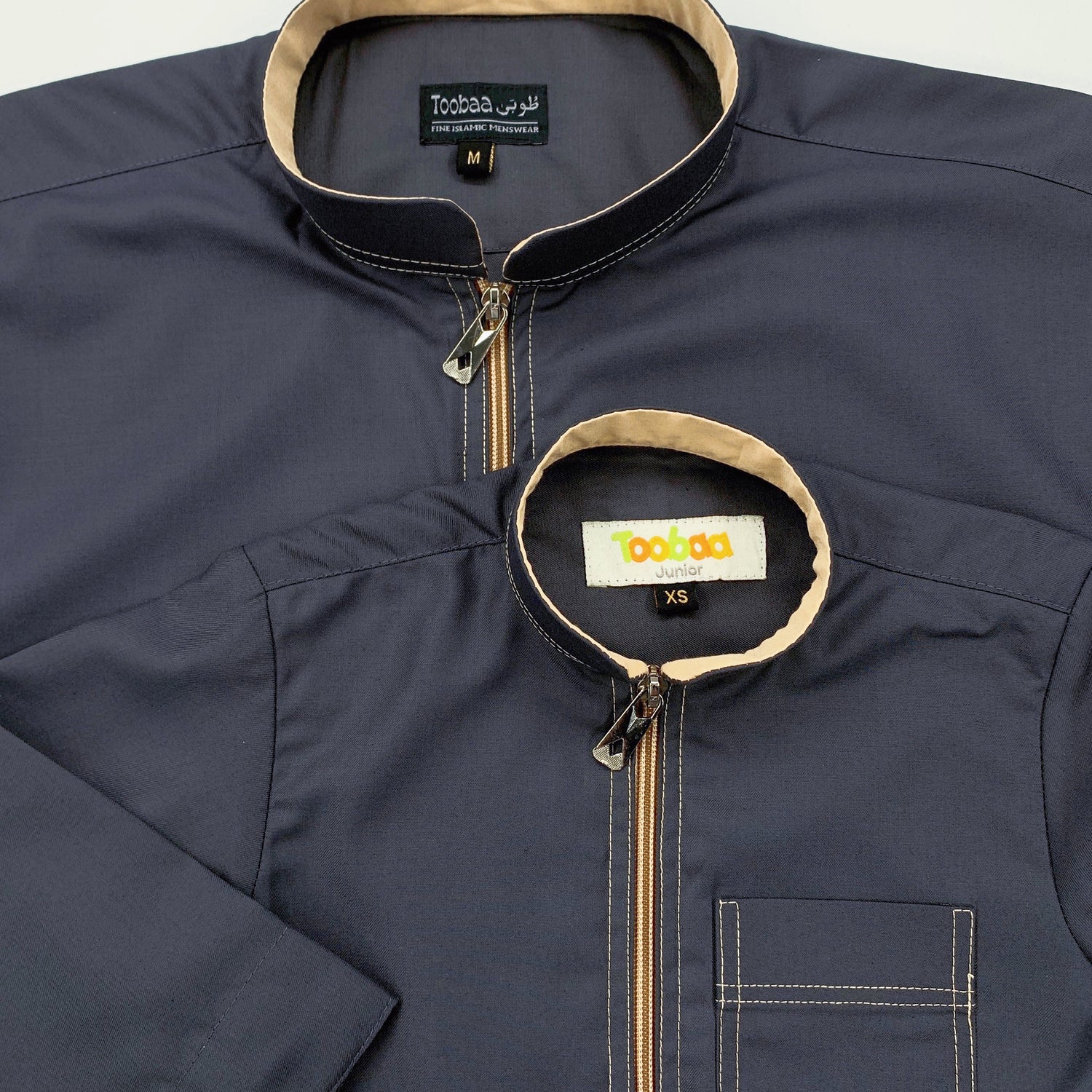 Pro-Linear Space Grey – Boys Premium Jubah - Toobaa