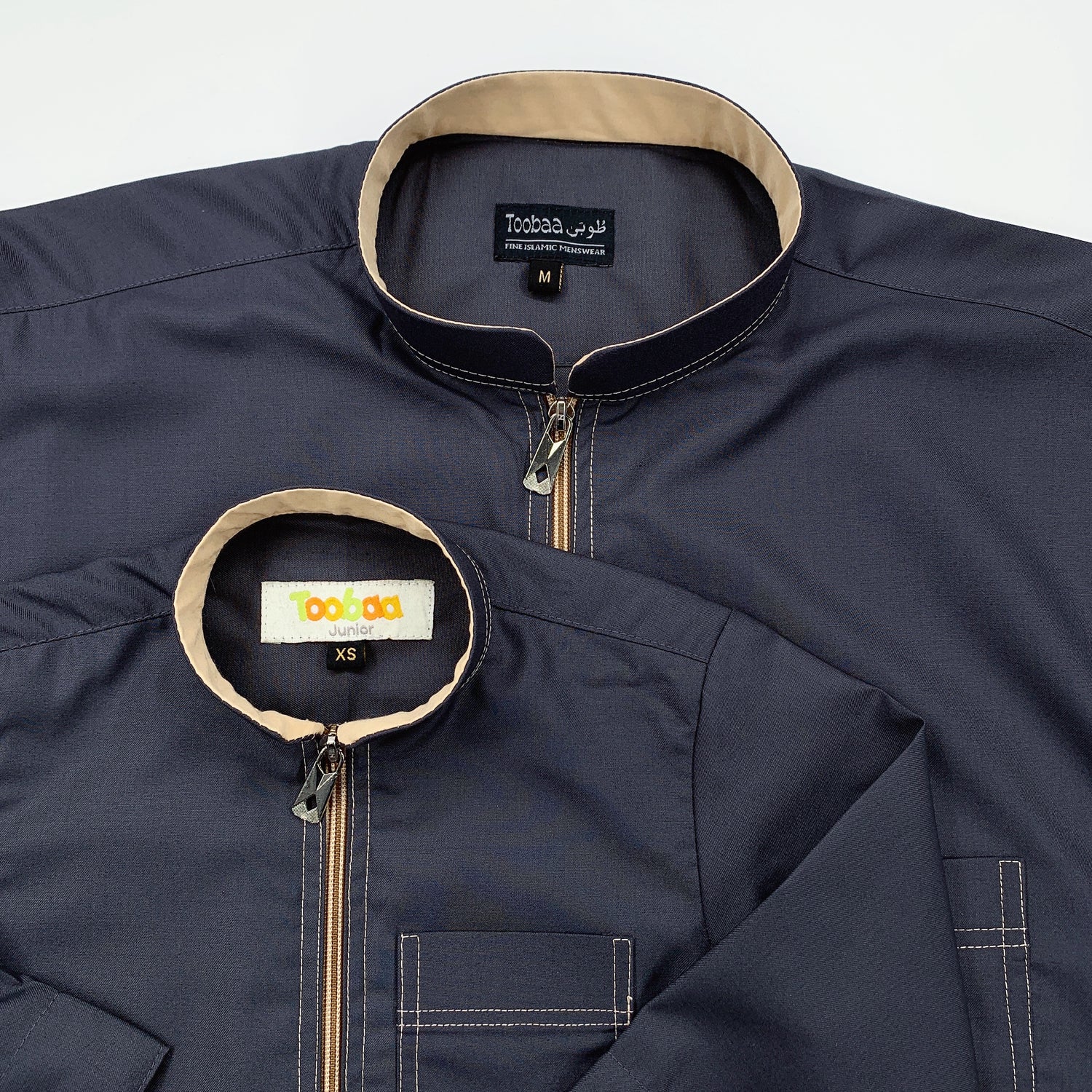 Pro-Linear Space Grey – Boys Premium Jubah - Toobaa