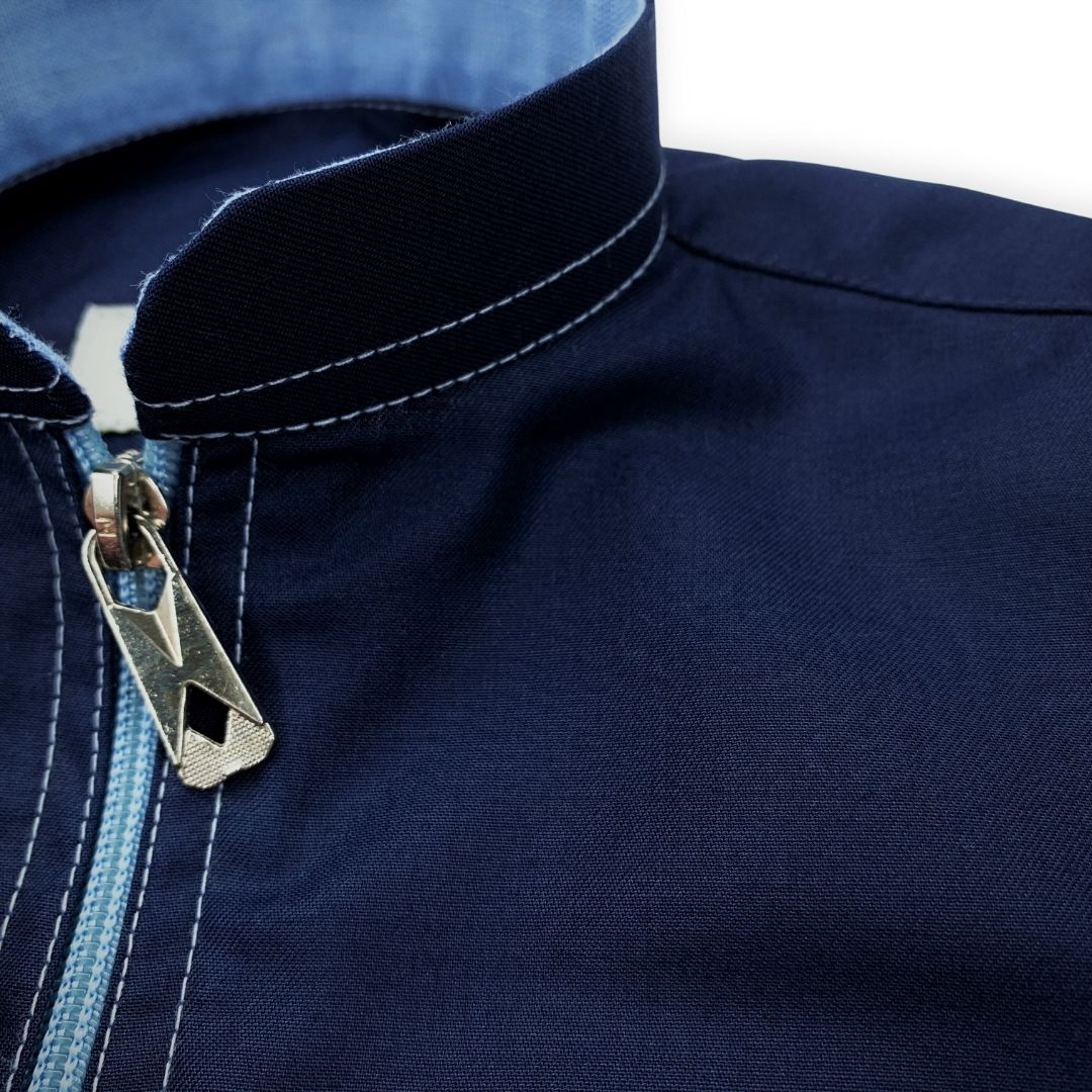 Pro-Linear Navy Blue – Boys Premium Jubah - Toobaa