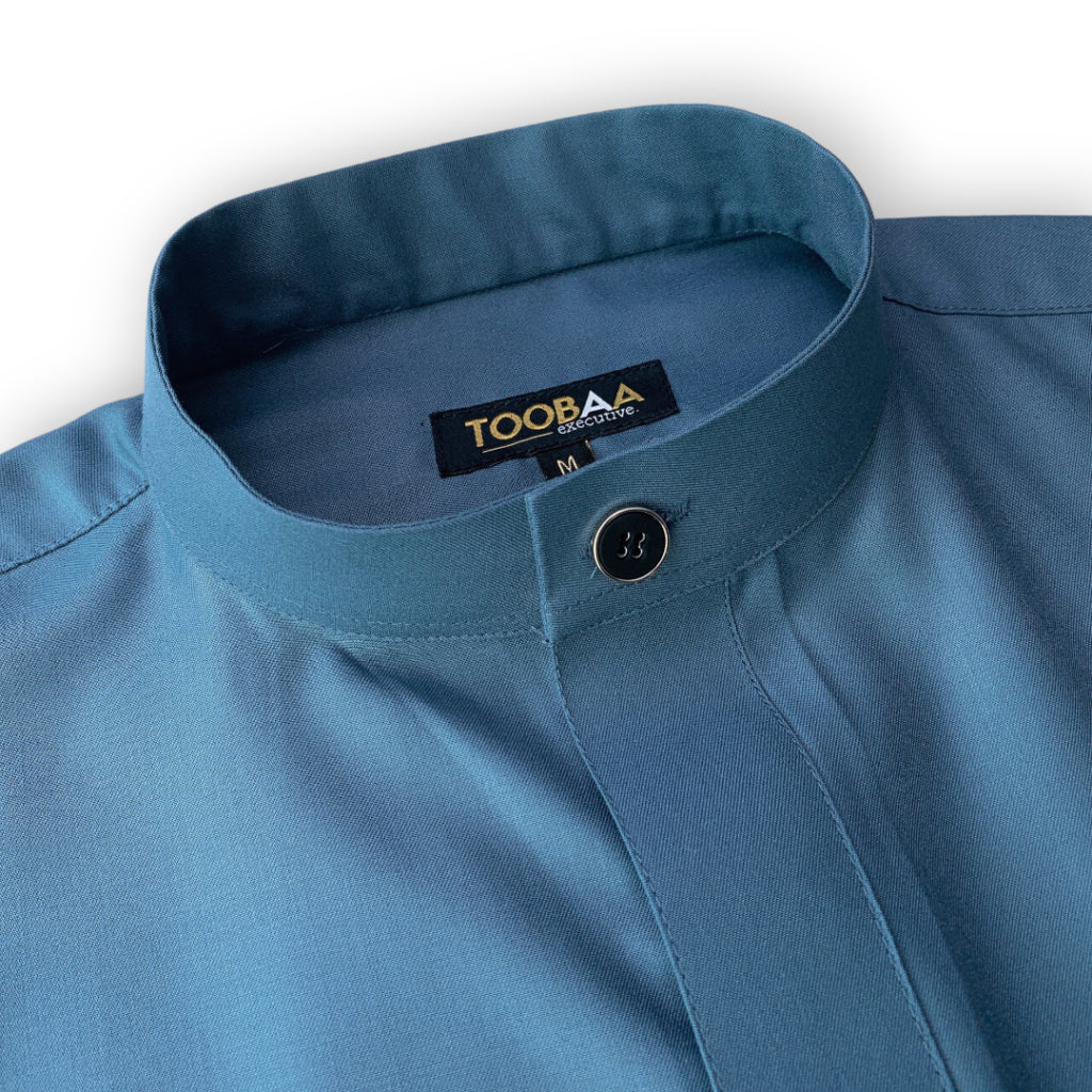 Madinah Blue - Premium Men's Jubah image 4