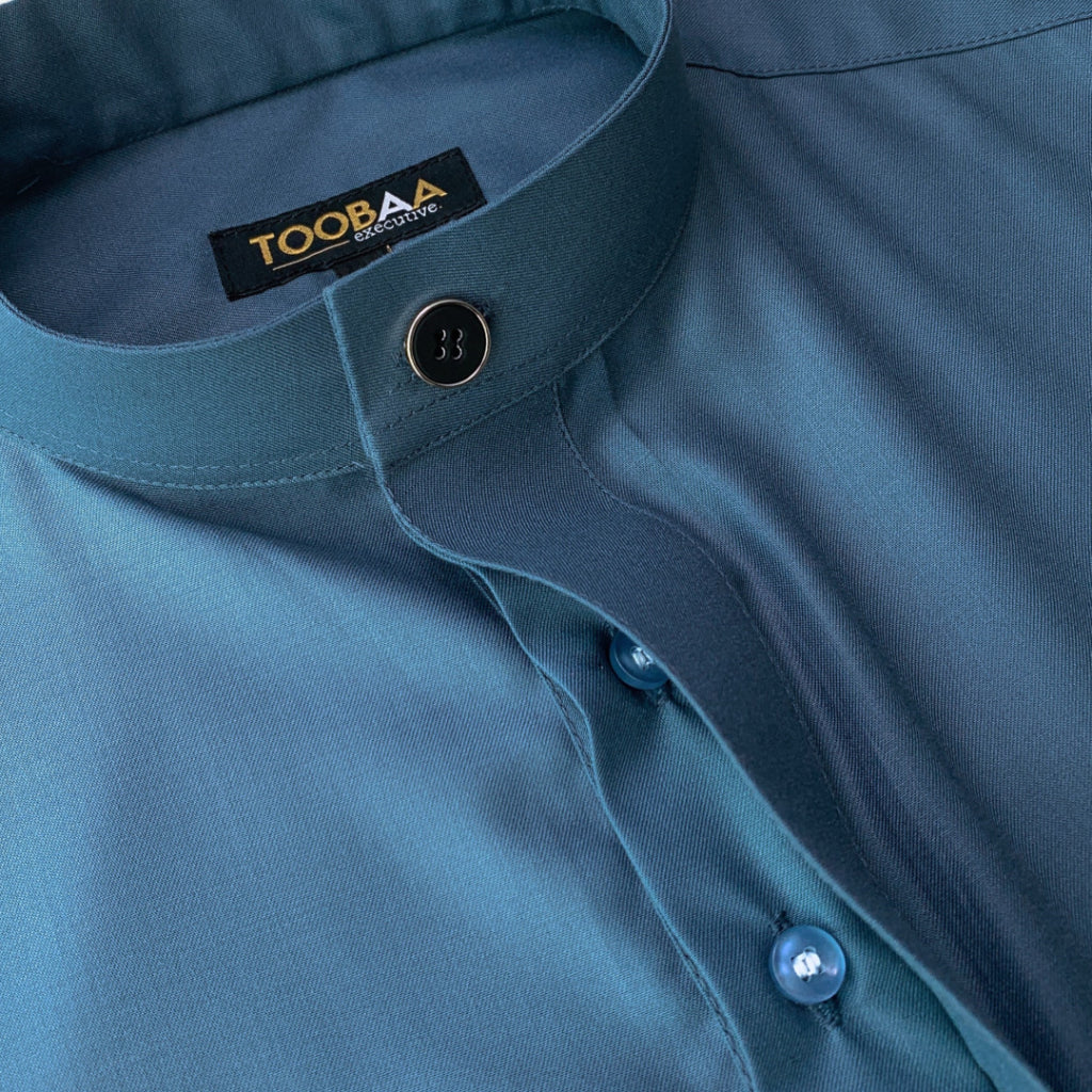 Madinah Blue - Premium Men's Jubah image 5