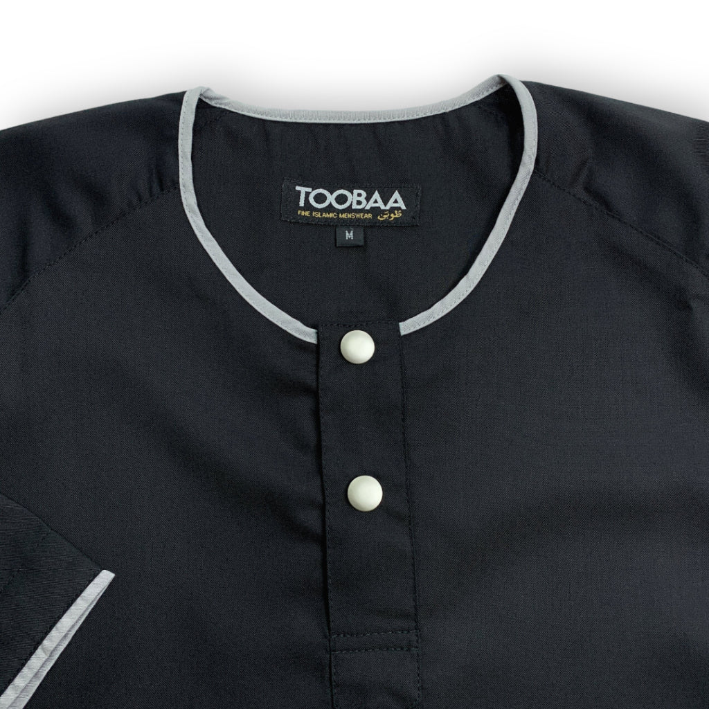 Rais Silhouette - Men's Short Sleeve Jubah image 3