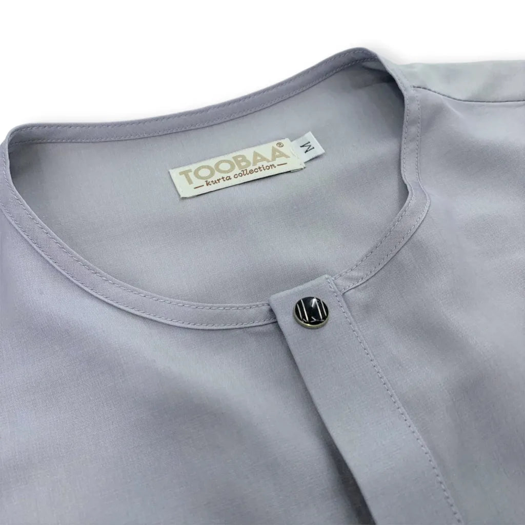 Men's Kurta Zayn - Silver Grey image 3