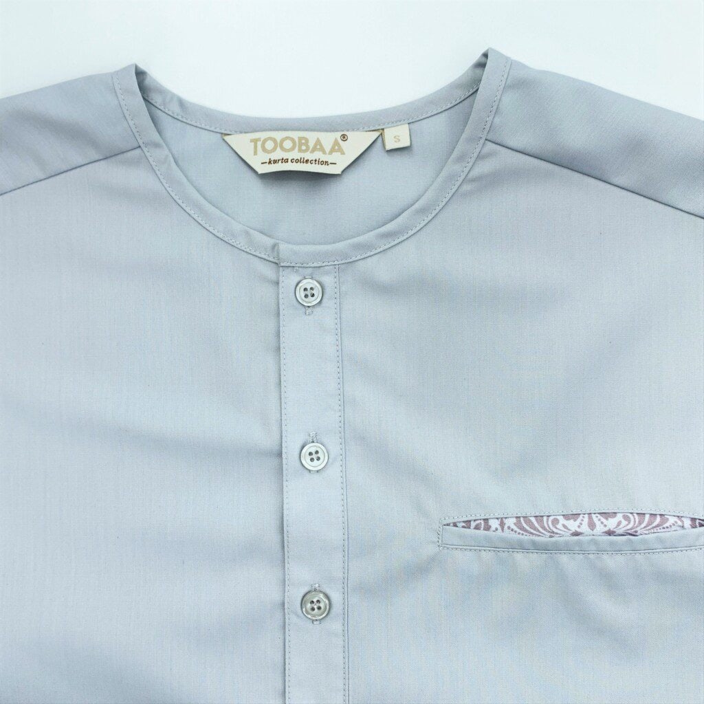 Men's Kurta Hakimi - Mercury image 2