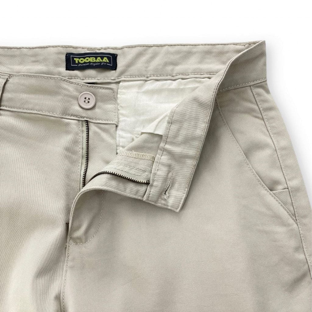 White Sand Chino - Men Sunnah 4/5 Length Pants image 7