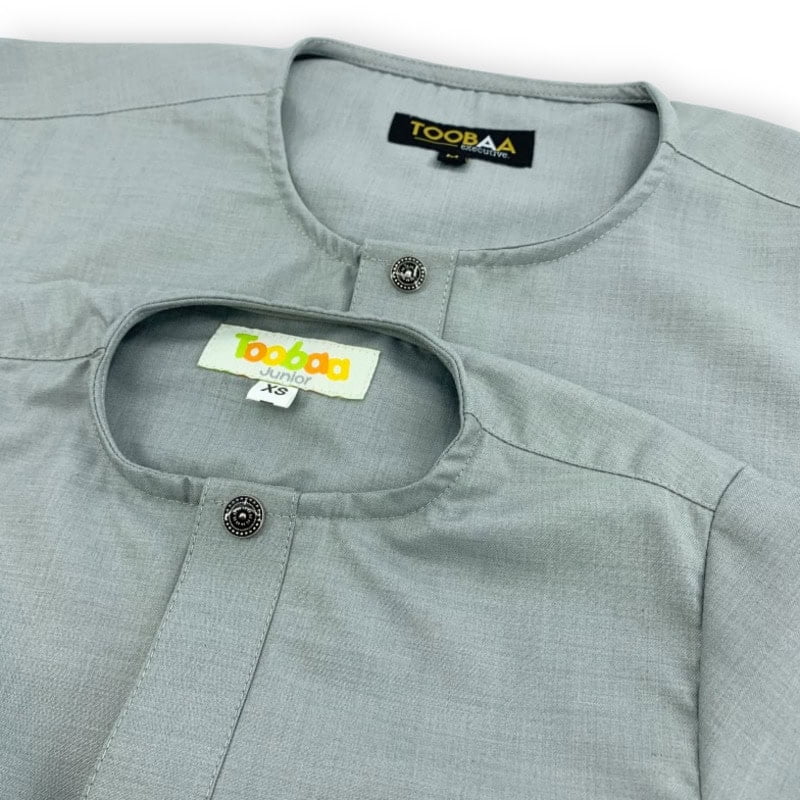 Zidan Grey - Premium Men's Jubah image 7