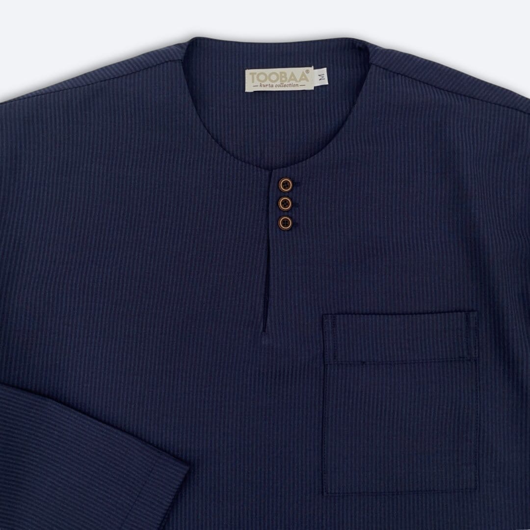 Kurta 360 - Police Blue (Designer Edition) image 4