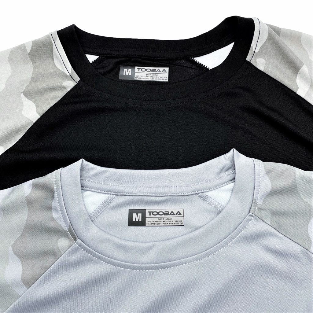 Camo Jersey - Raglan Black image 5