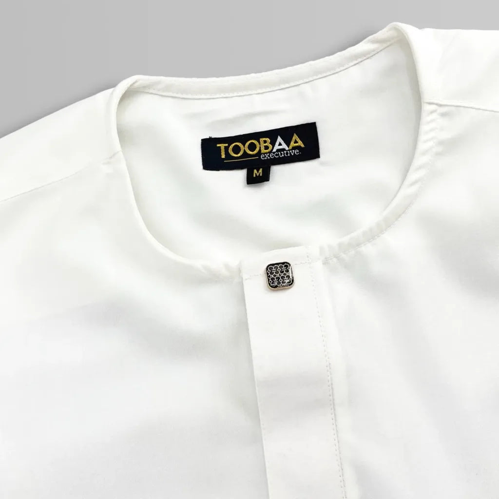 Zidan White - Premium Men's Jubah image 3