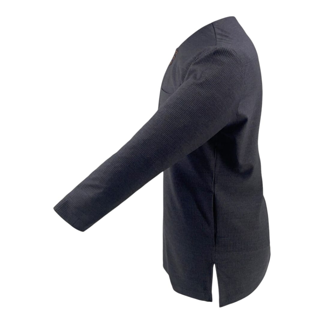 Kurta 360 - Charcoal Black (Designer Edition) image 3