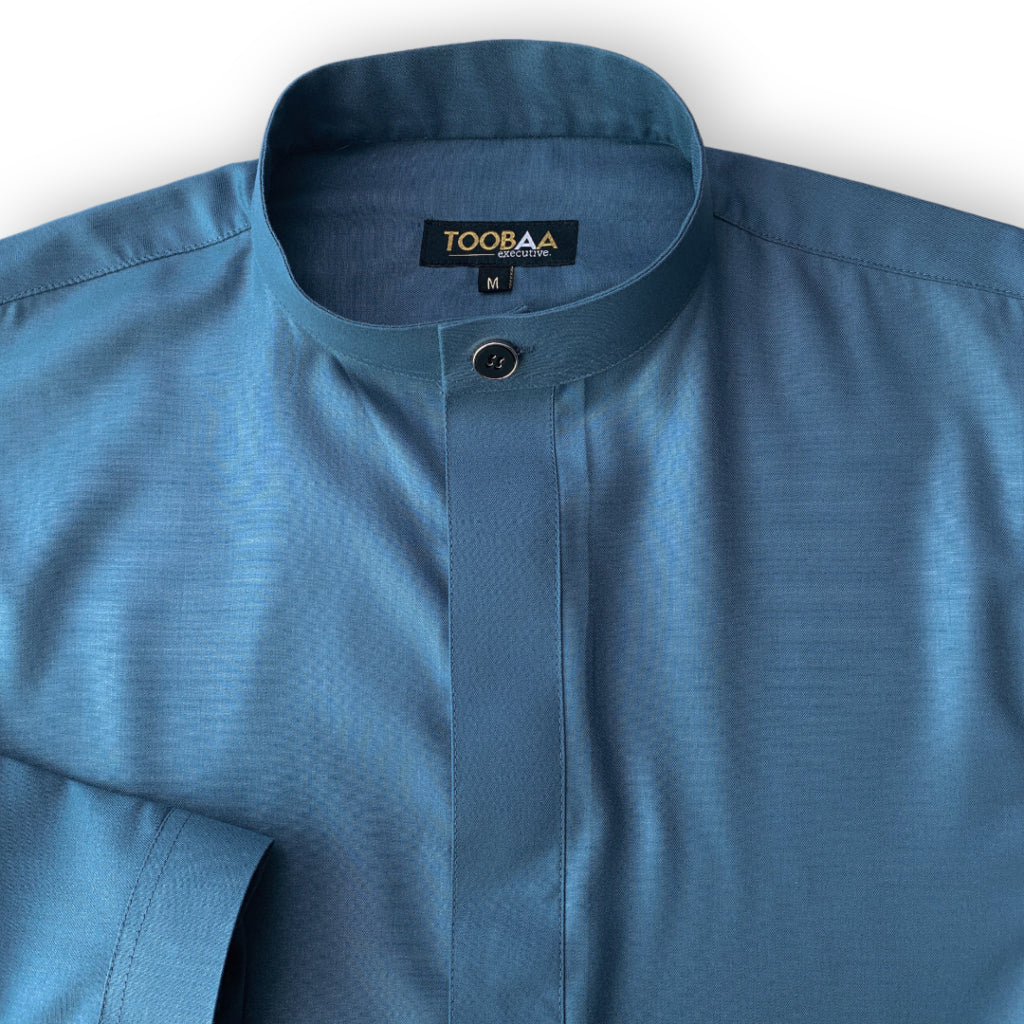 Madinah Blue - Premium Men's Jubah image 3
