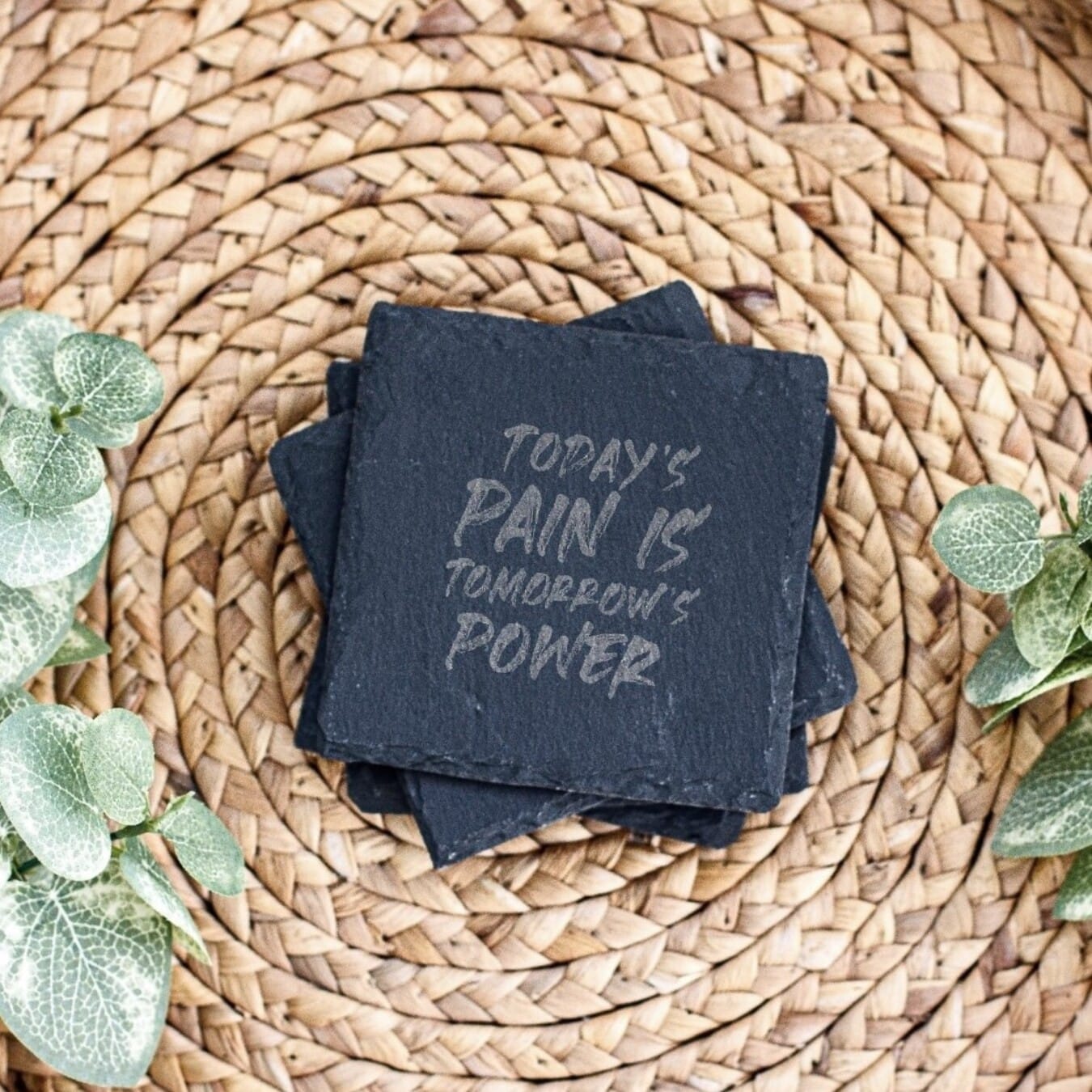 Slate Of Mind 4-Coaster Set image 3