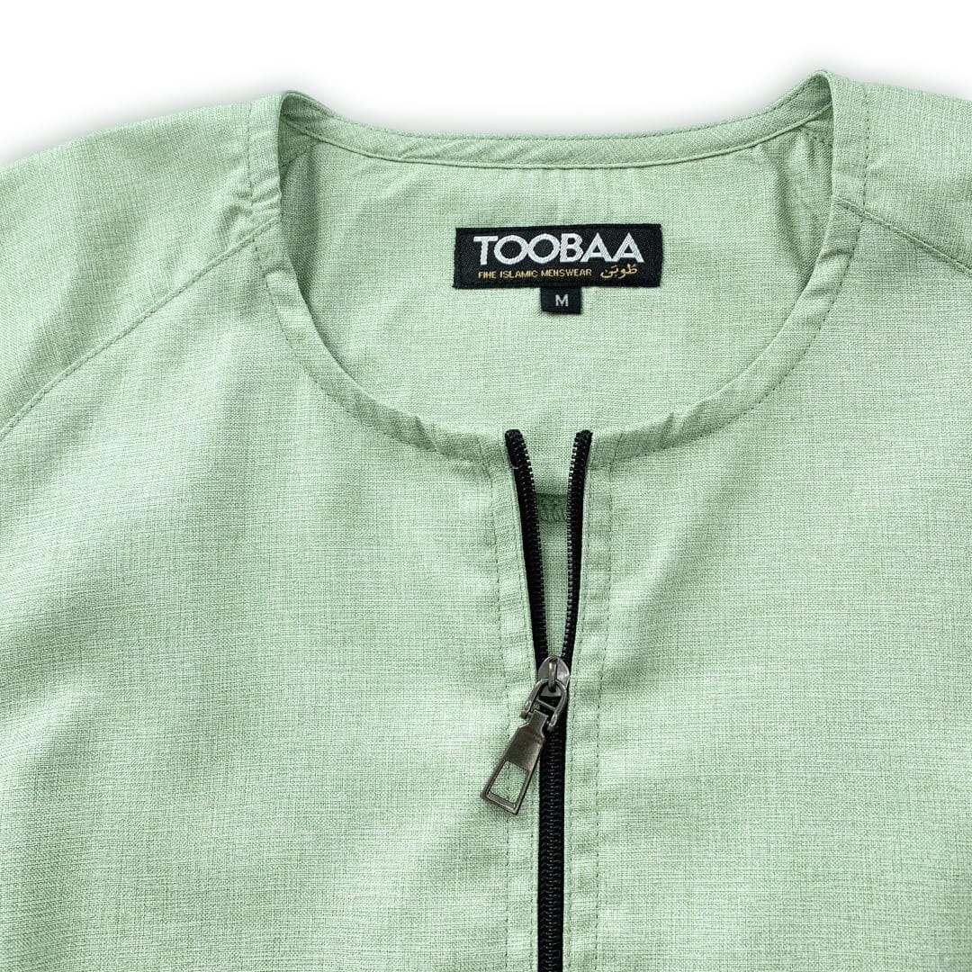 Andis Soft Green - Short Sleeve Jubah image 3