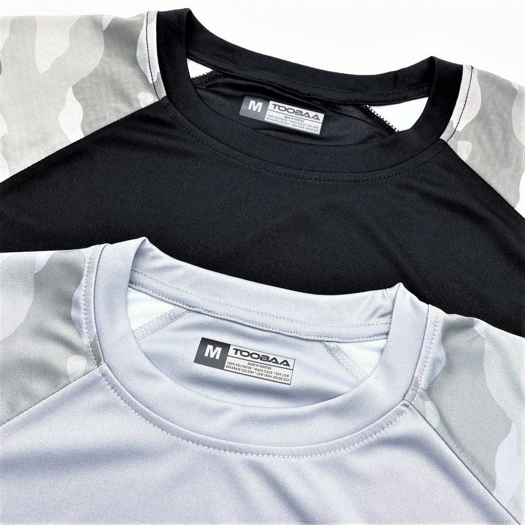 Camo Jersey - Raglan Black image 6