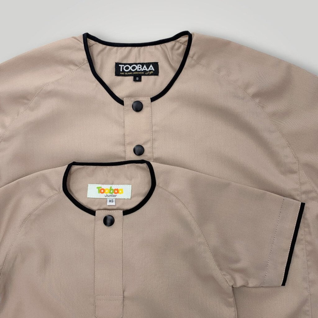 Rais Desert Sand - Men's Short Sleeve Jubah image 8