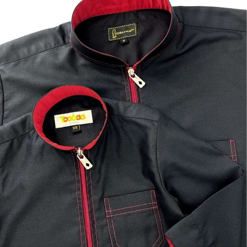 Pro-Linear Black - Men's Premium Jubah (Thobe) image 7