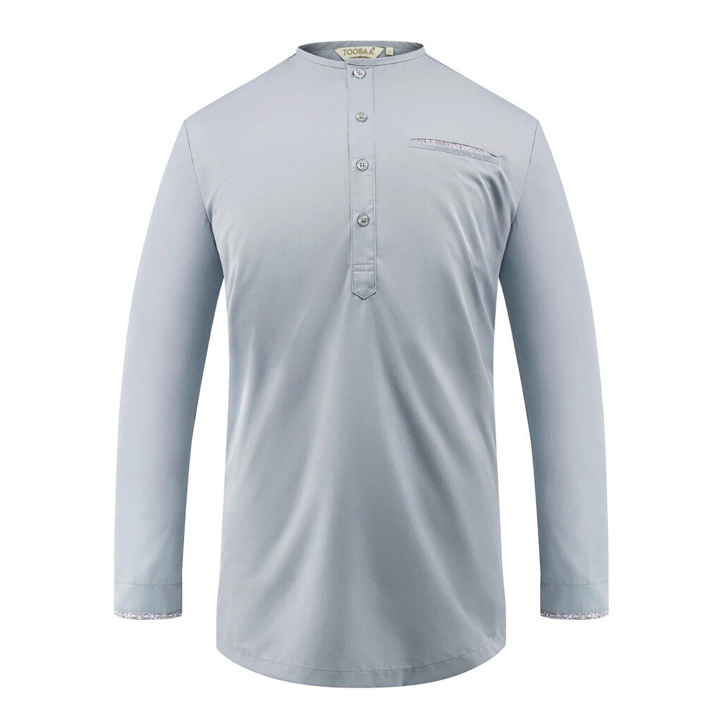 Men's Kurta Hakimi - Mercury image 0