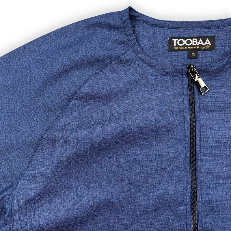 Andis Blue - Short Sleeve Jubah image 2