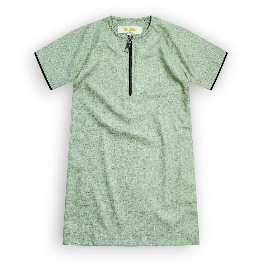 Boys Andis Soft Green - Short Sleeve Jubah image 0