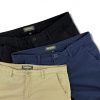 Oxford Blue Vintage Chino - Men Sunnah 4/5 Length Pants