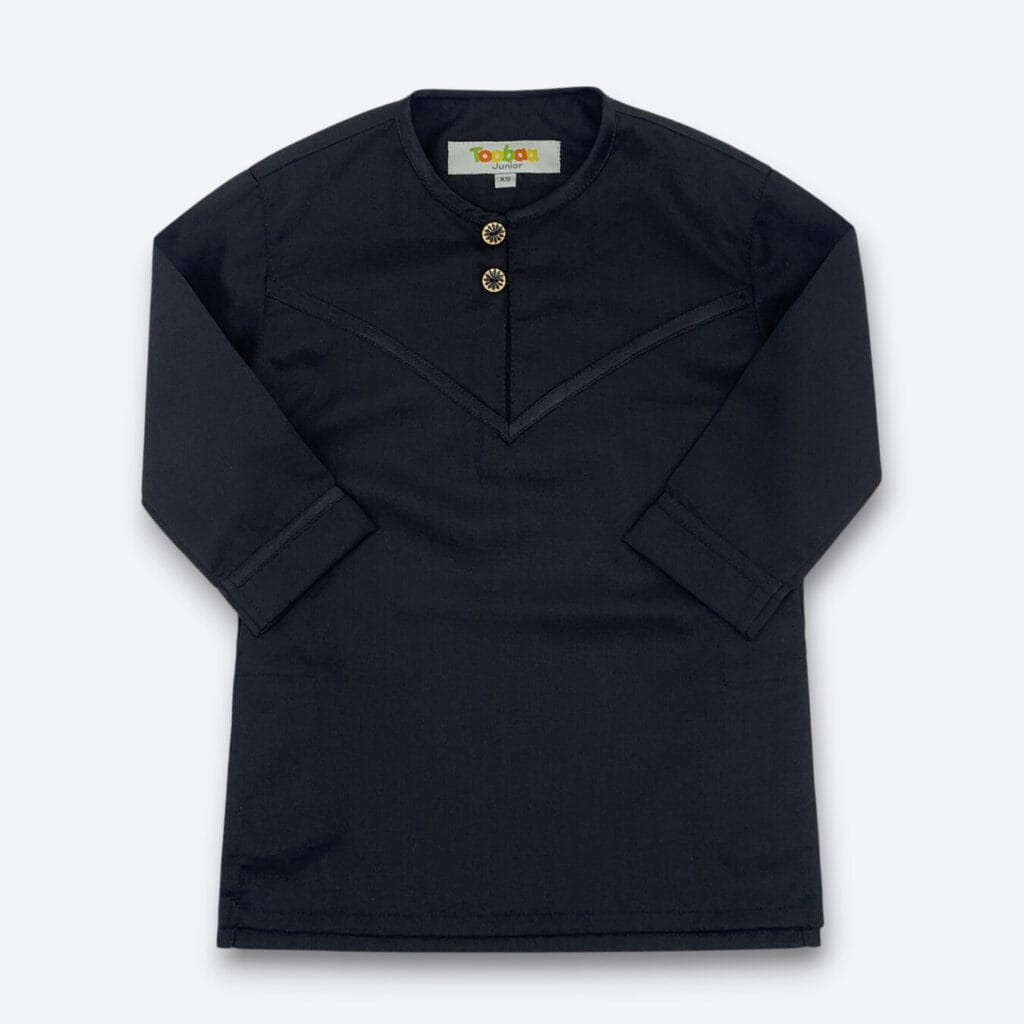 Boys Kurta Ryu - Sahara Black