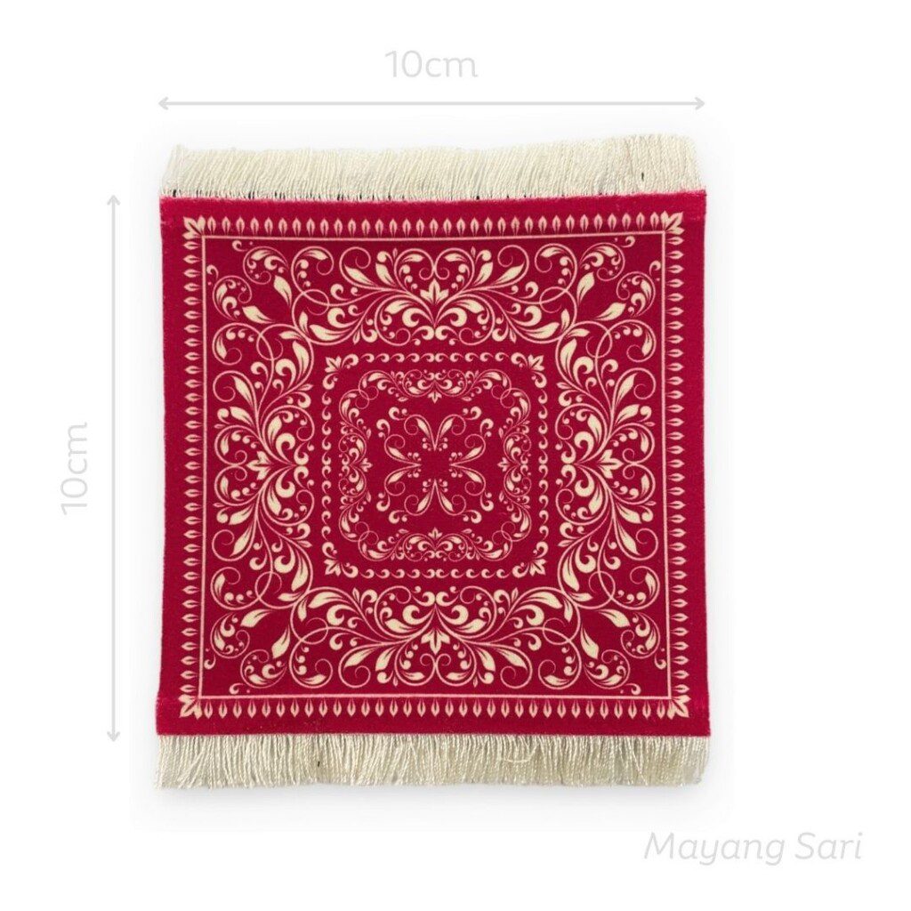 Carpet Coaster Set Of 4 - Mayang Sari