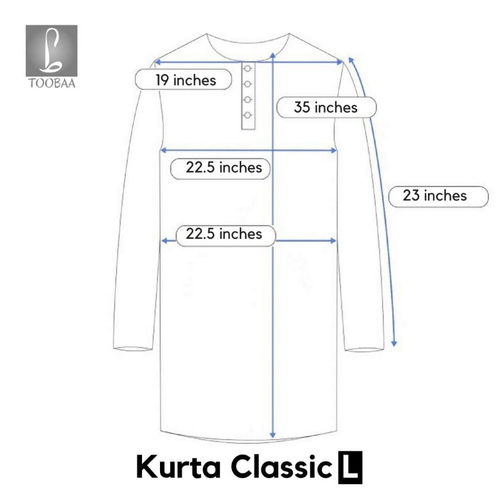 Size Charts - Kurta Classic
