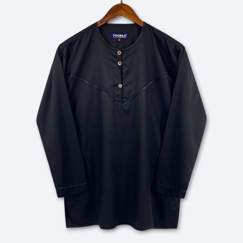 Men's Kurta Ryu - Sahara Black