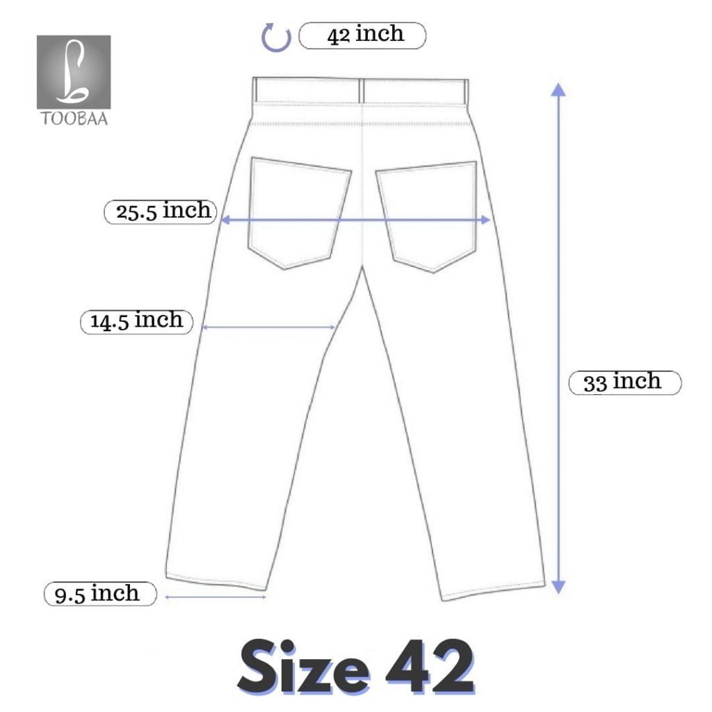 Size Charts - 4/5 Cropped Denim & Chinos